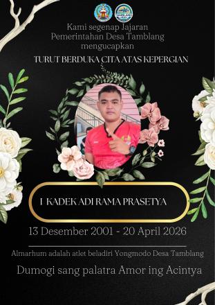 Desa Tamblang kehilangan Putra terbaiknya